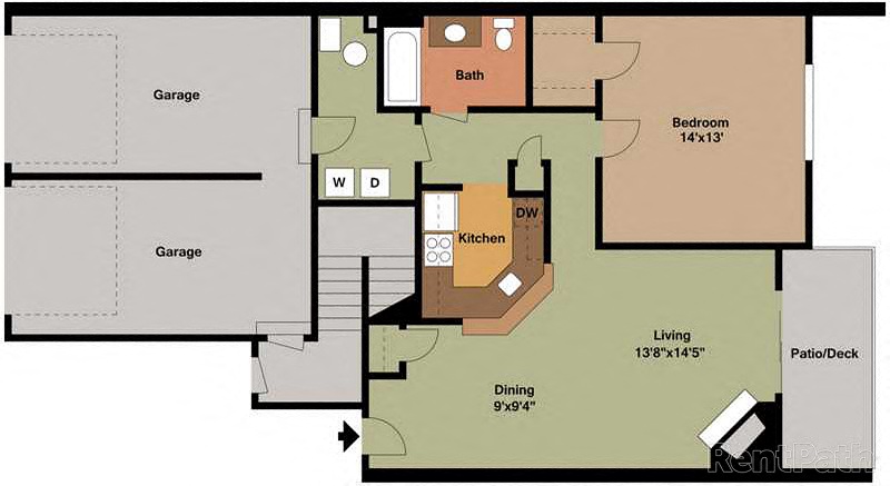 One Bedroom Style A