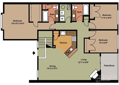 830 North Highlands Drive 1-3 Beds Apartment for Rent - Photo Gallery 37