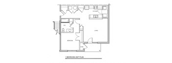 1 Bedroom, 1 Bathroom