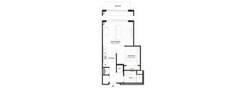 1 Bed/1 Bath-A5