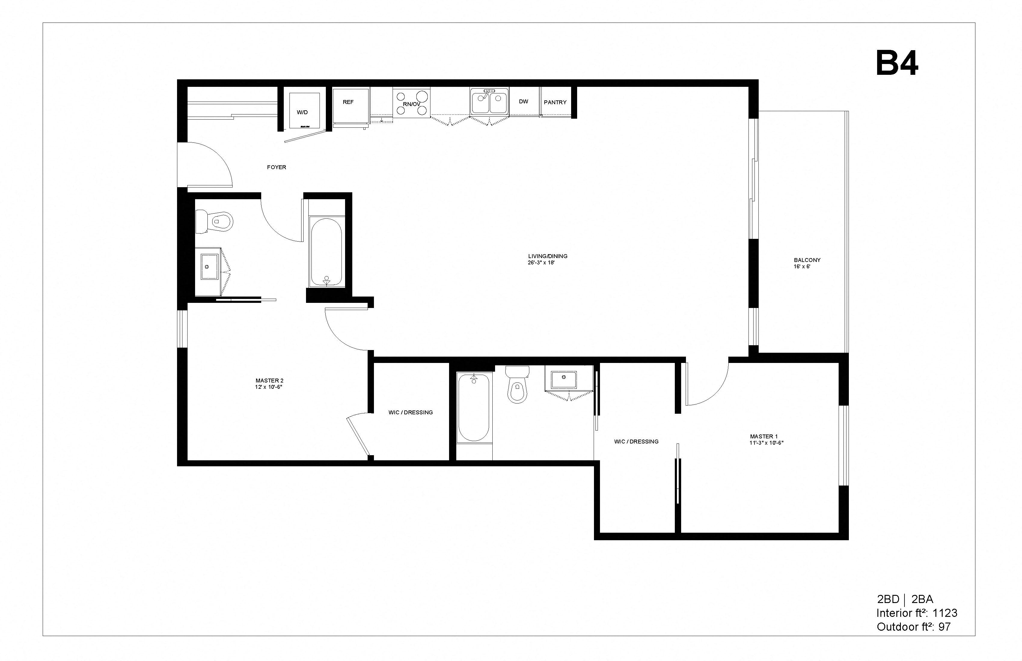 5800 Harold Way Studio-3 Beds Apartment for Rent - Photo Gallery 21