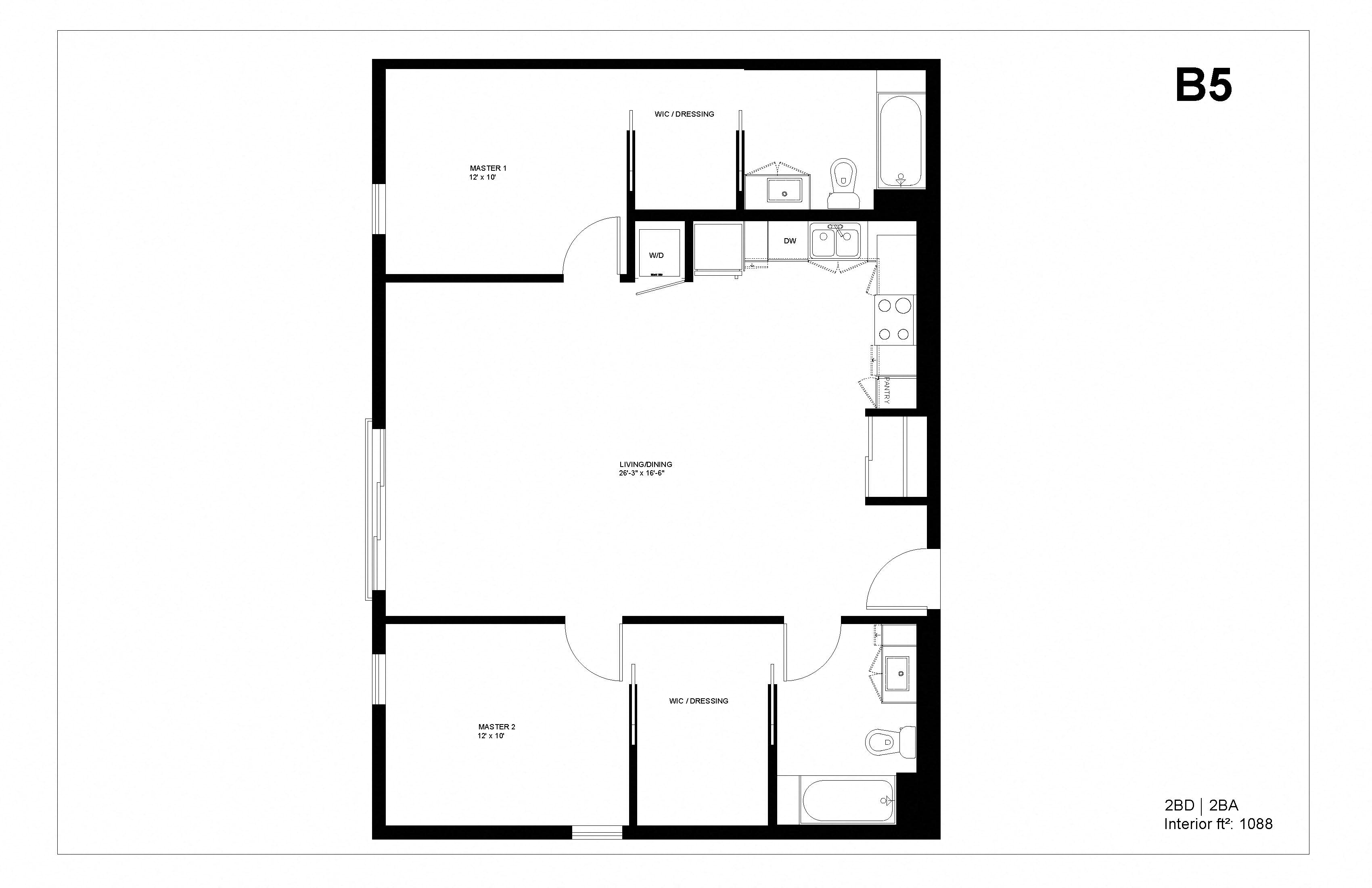 5800 Harold Way Studio-3 Beds Apartment for Rent - Photo Gallery 23