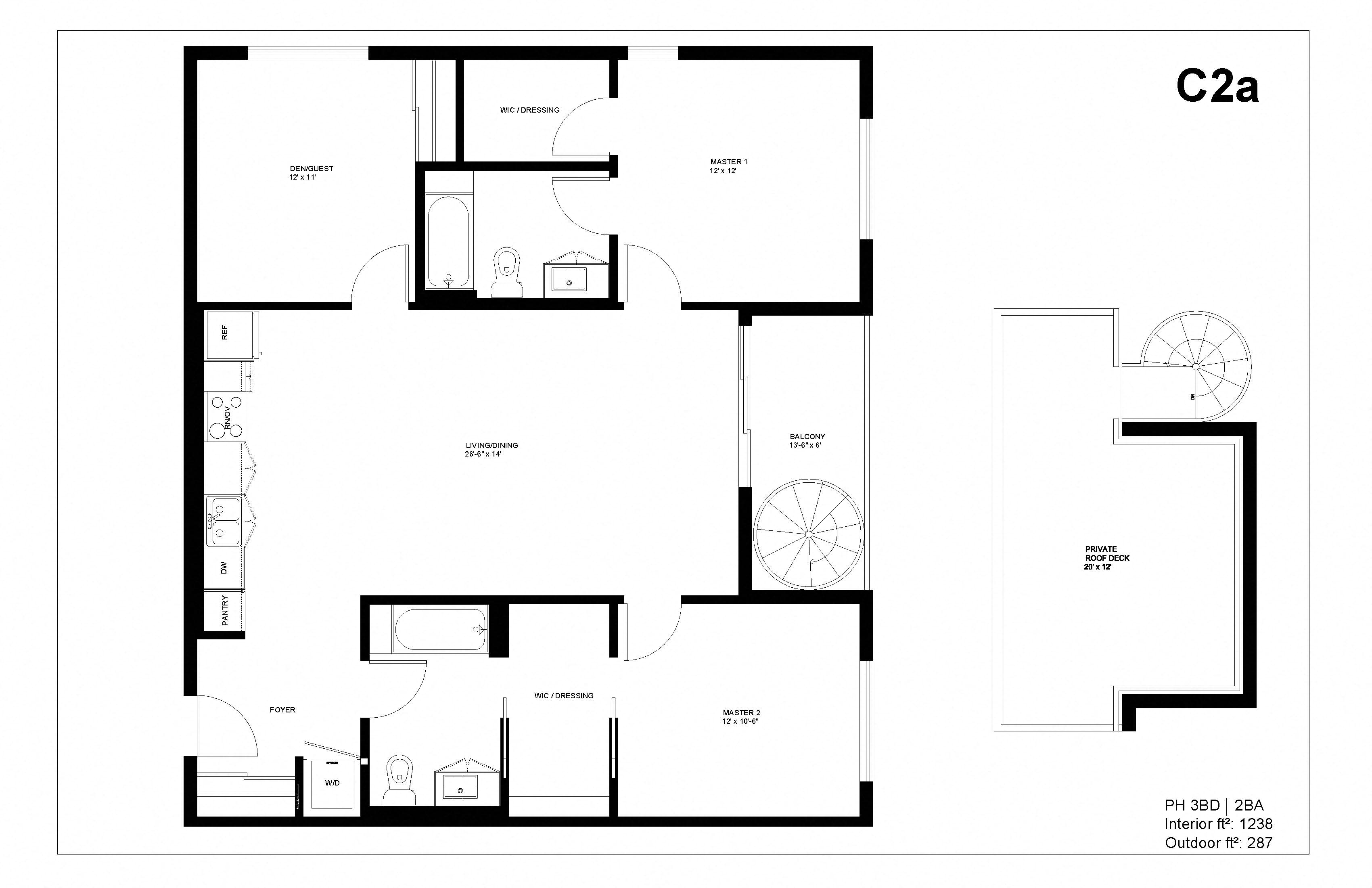 5800 Harold Way Studio-3 Beds Apartment for Rent - Photo Gallery 30