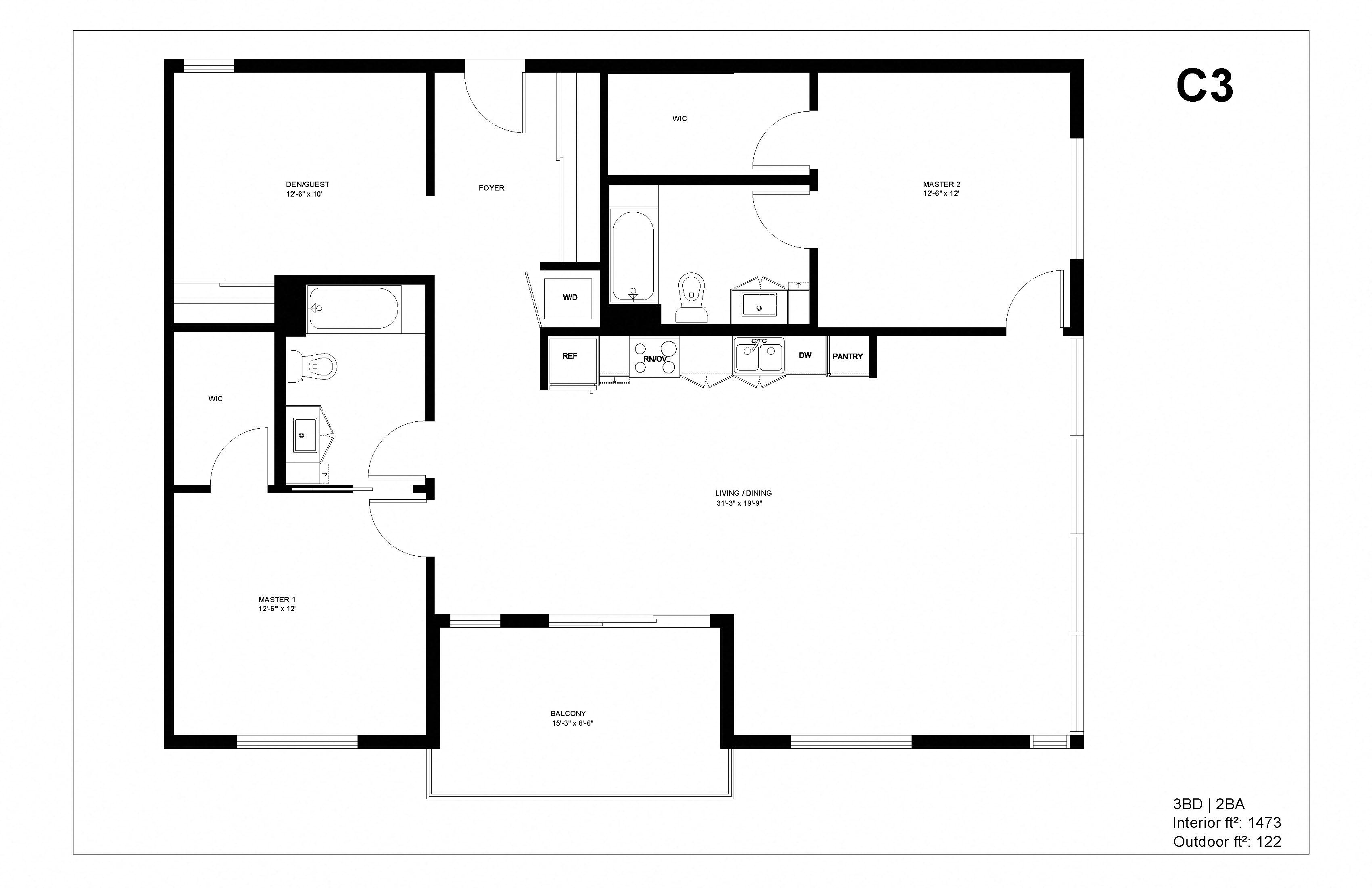 5800 Harold Way Studio-3 Beds Apartment for Rent - Photo Gallery 31