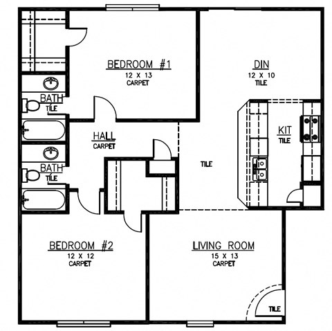 600 Deerfield Road Studio-4 Beds Apartment for Rent - Photo Gallery 13