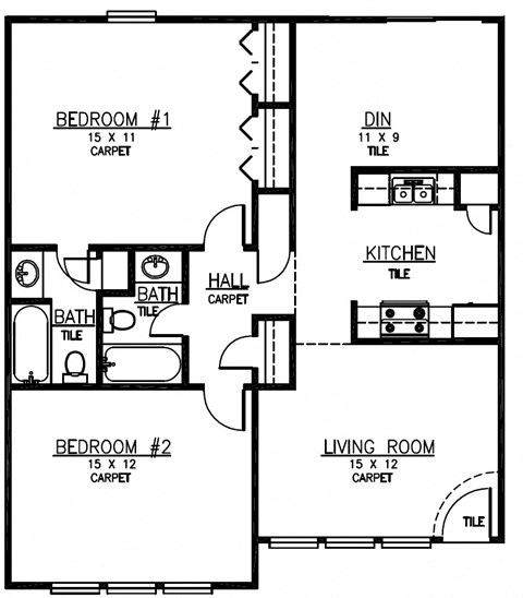 600 Deerfield Road Studio-4 Beds Apartment for Rent - Photo Gallery 6