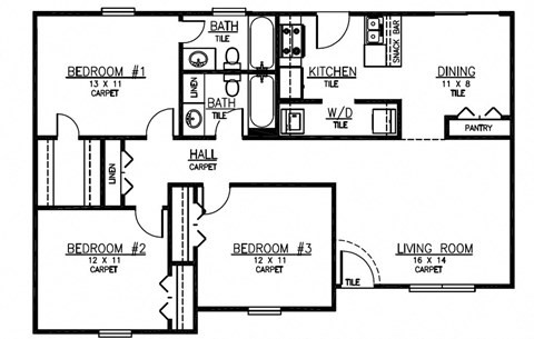 600 Deerfield Road Studio-4 Beds Apartment for Rent - Photo Gallery 4