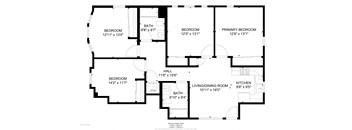 4 Bedrooms, 2 Bathrooms