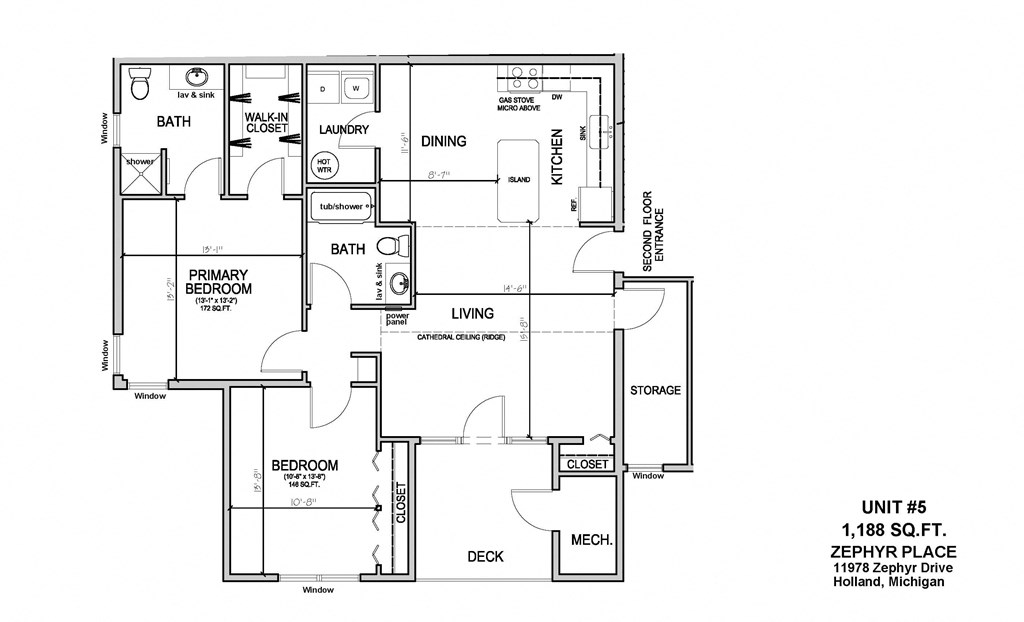 a floor plan of a town house with a garage