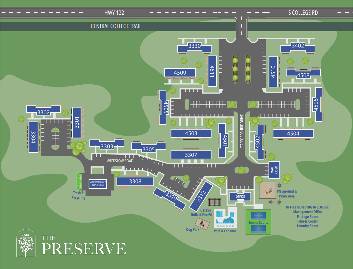 a map of the preserve at the preserve hotel and condo floor plans