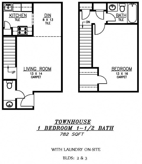 733 CARROLLWOOD DR. Studio-3 Beds Apartment for Rent - Photo Gallery 3
