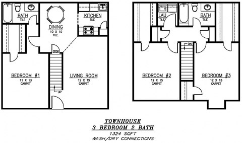 733 CARROLLWOOD DR. Studio-3 Beds Apartment for Rent - Photo Gallery 5