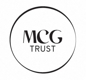 the logo of mcc trust with a circle around it