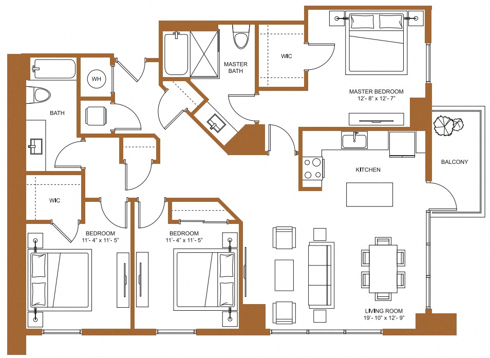 3 Bed/2 Bath-C2