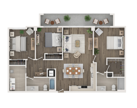 12950 SW 127th Ave 1-3 Beds Apartment for Rent - Photo Gallery 20