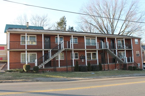 the building where the apartment is located