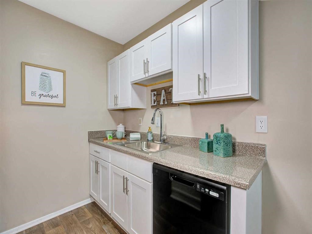 Sink With Faucet at Ridgewood Club Apartments, Virginia Beach, Virginia