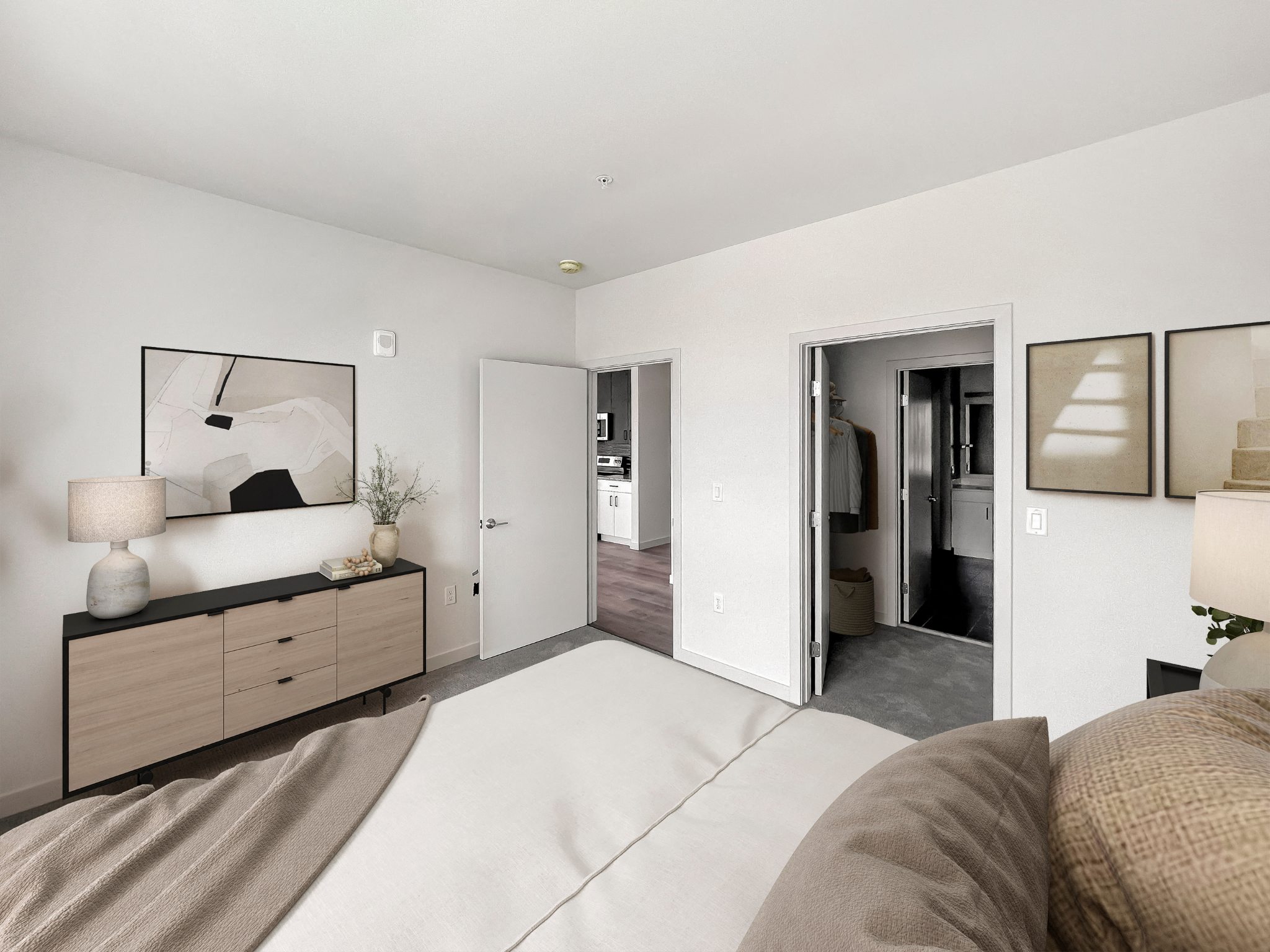 B8 Bedroom and Closet The Revington