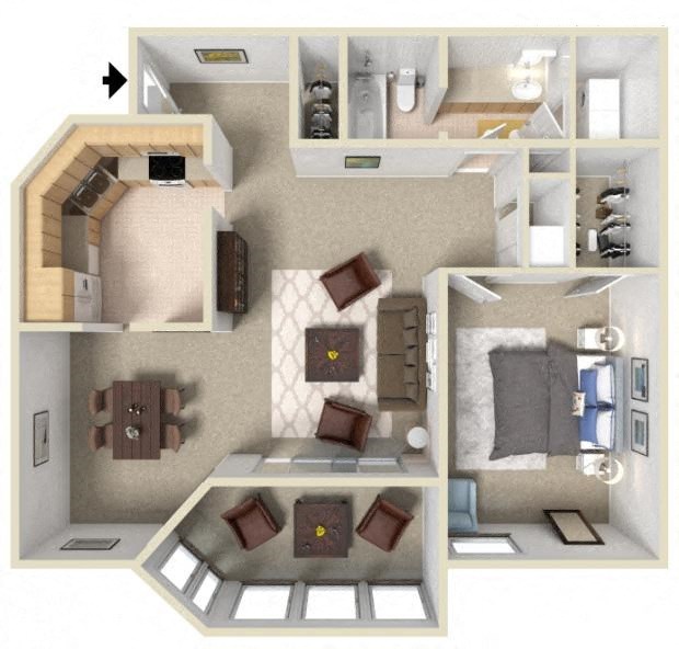 3400 Club Lakes Pkwy, 1-3 Beds Apartment for Rent - Photo Gallery 17