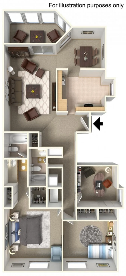 3400 Club Lakes Pkwy, 1-3 Beds Apartment for Rent - Photo Gallery 22