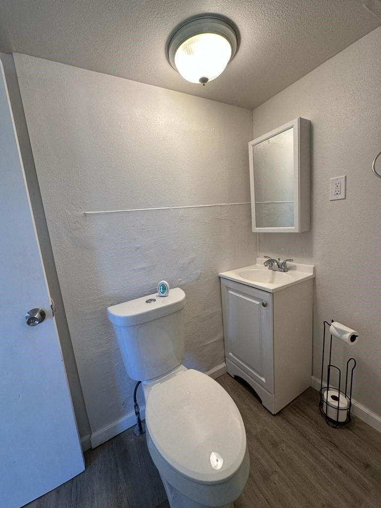 a small bathroom with a toilet and a sink