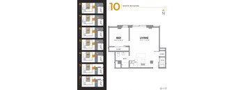 Tier 10 - 1 bed, 1 bath