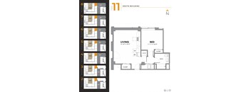 Tier 11 - 1 bed, 1 bath