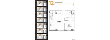 Tier 12 - 1 bed, 1 bath
