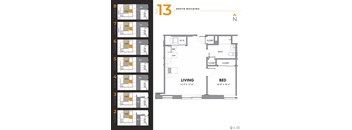 Tier 13 - 1 bed, 1 bath