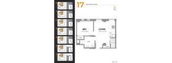 Tier 17 - 1 bed, 1 bath