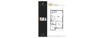 Tier 5B - 1 bed, 1 bath