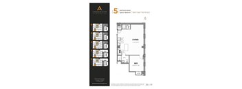Tier 5 - 1 bed, 1 bath