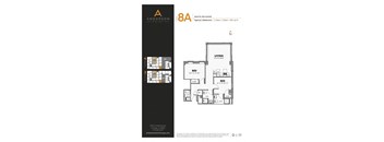 Tier 8A, 2 bed, 2 bath