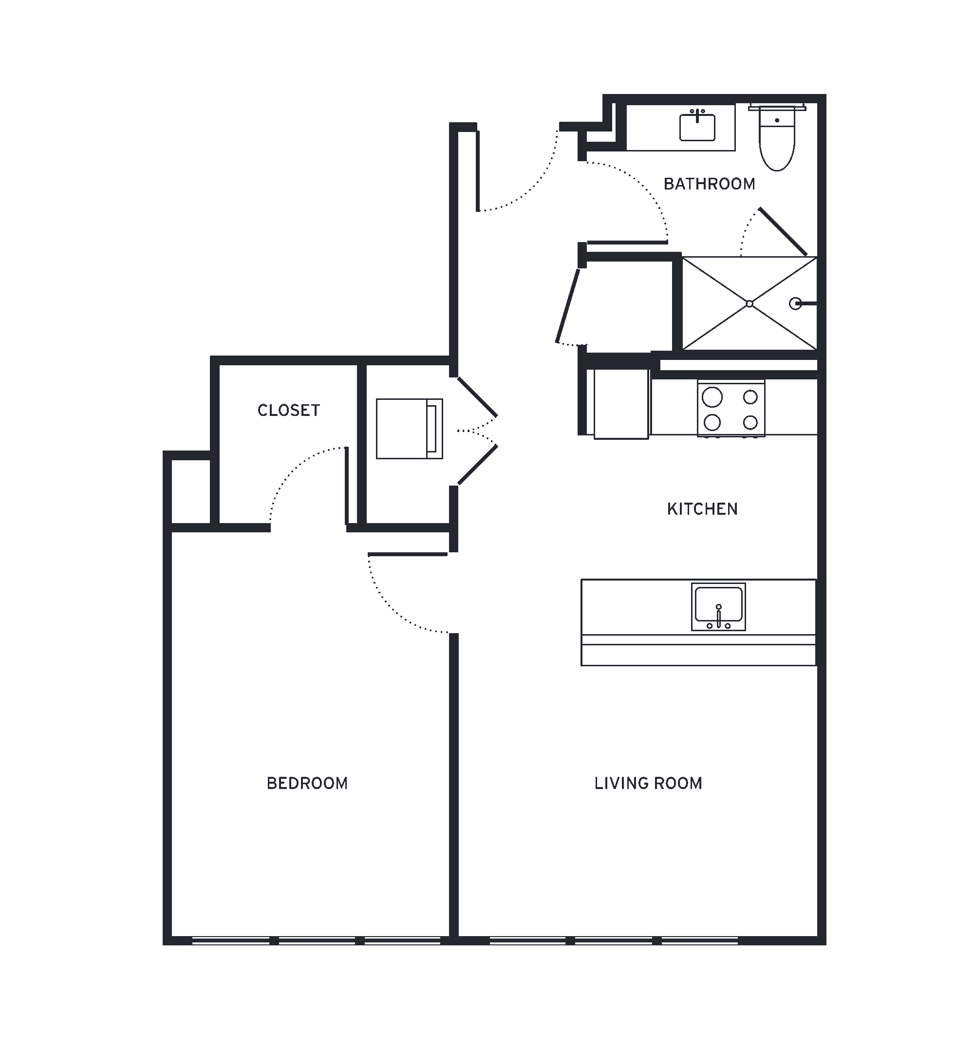 One Bedroom B