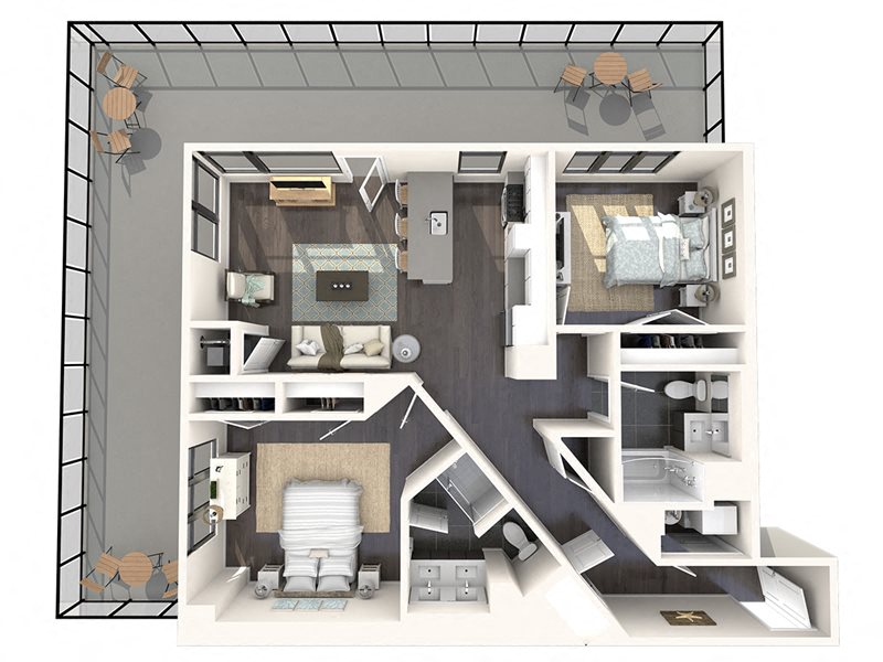 957 Broadway Studio-2 Beds Apartment for Rent - Photo Gallery 42