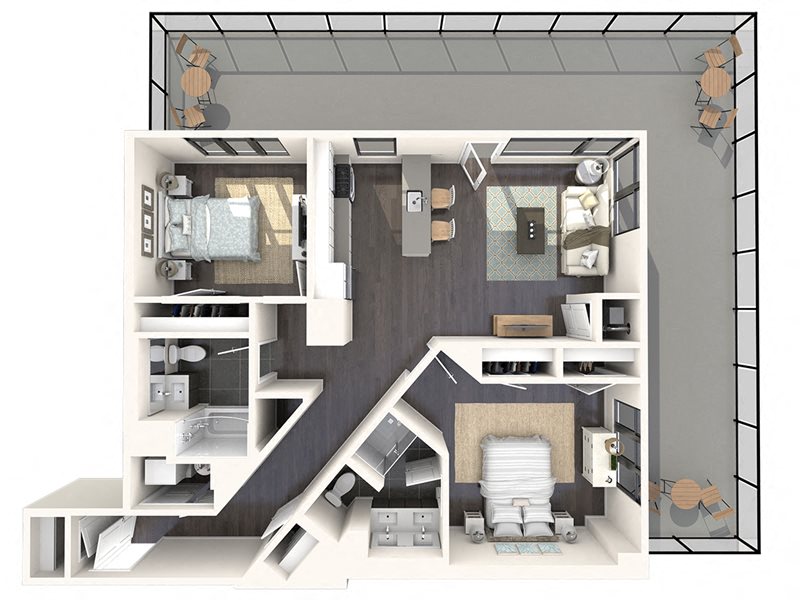 957 Broadway Studio-2 Beds Apartment for Rent - Photo Gallery 43