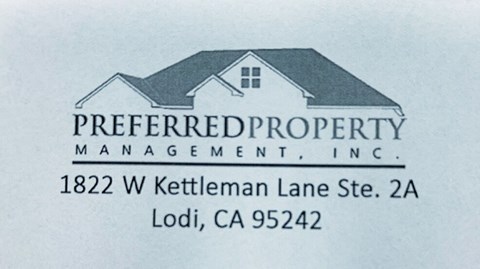 a label for a house with a picture of a house