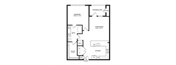 The Cove 3 - apartment floorplan at Windsor Lakeyard District, an apartment community in North Dallas