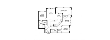 The Starboard 3- apartment floorplan at Windsor Lakeyard District, an apartment community in North Dallas