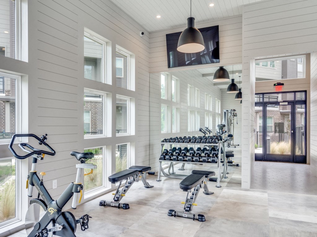 the gym at the heights