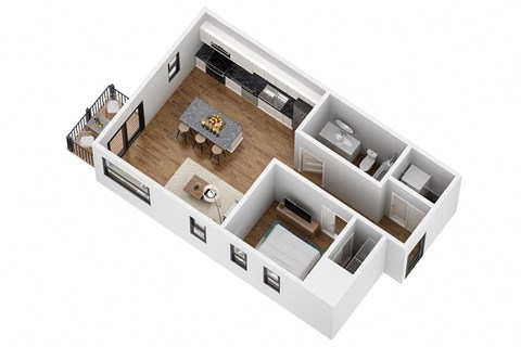 810 North Broadway Avenue Studio-2 Beds Apartment for Rent - Photo Gallery 38