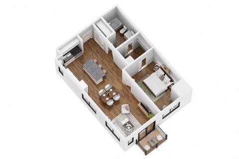 810 North Broadway Avenue Studio-2 Beds Apartment for Rent - Photo Gallery 34