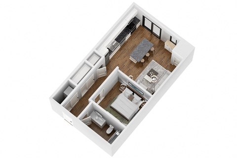 810 North Broadway Avenue Studio-2 Beds Apartment for Rent - Photo Gallery 37