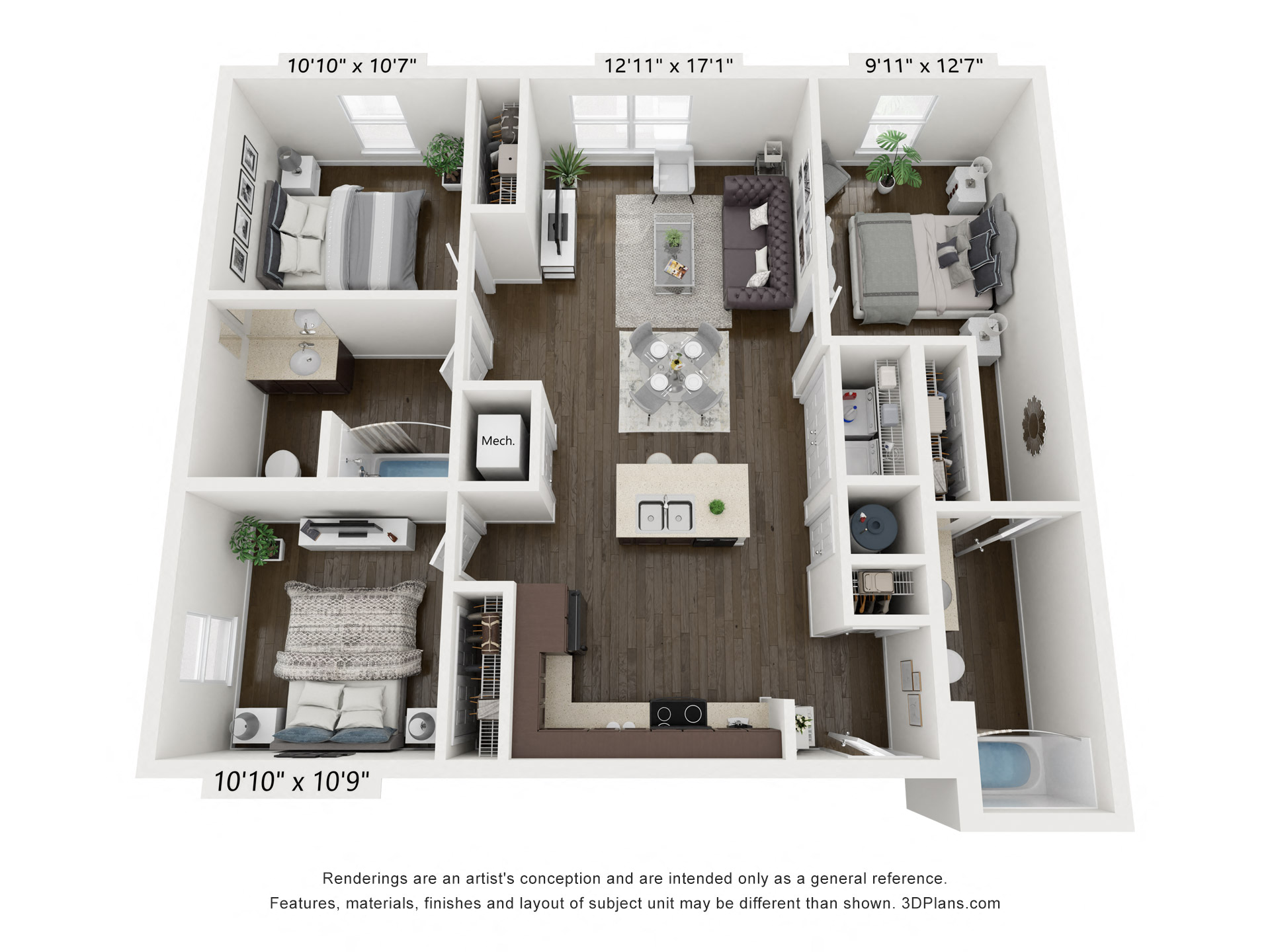 3 Bedroom