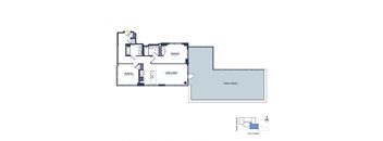 2 Bedroom, 2 Bathroom + Terrace_C_25