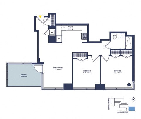 509 Third Avenue Studio-2 Beds Apartment for Rent - Photo Gallery 7