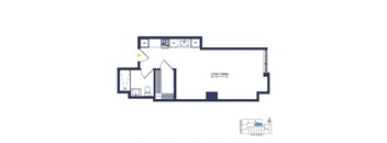 Studio, 1 Bathroom _N_4-8