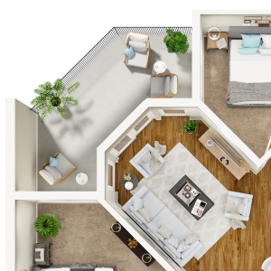 Yardley 2 bed 2 bath