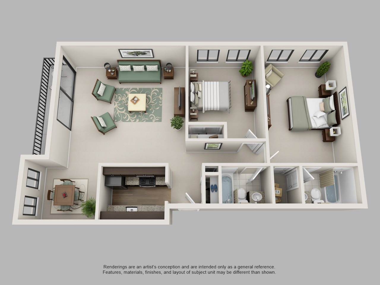 2B Floor Plan 4