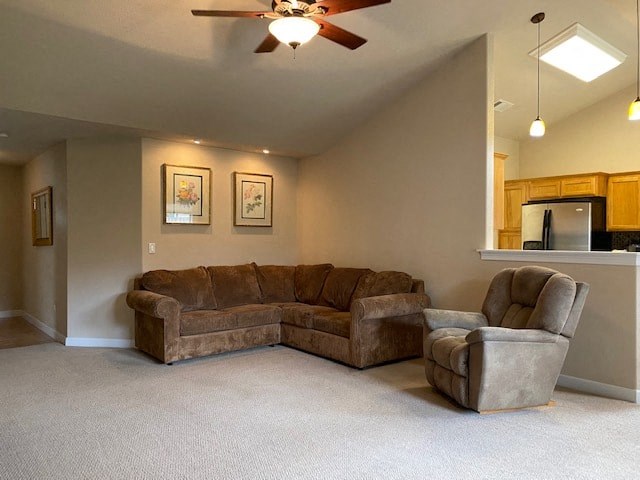 a living room with a couch and a chair
